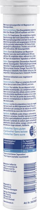 Produktbild Tetesept Magnesium 335 forte (17 Stück, Brausetablette, 136 g)