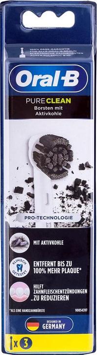 Actual product image Oral-B Pure Clean Activated Carbon (3 x)