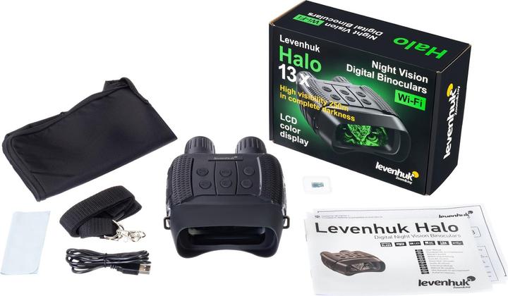 Produktbild Levenhuk Halo 13x Fernglas Schwarz (13 x, 33.50 mm)