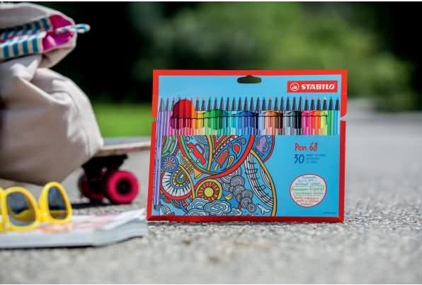 Image du produit STABILO Pen 68 (Trié, 30 x)