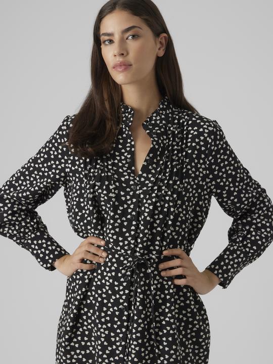 Actual product image Vero Moda Vmkarin Vera Ls Short Shirt Dress Wvn Dress (L)