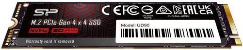 Actual product image Silicon Power M.2 2280 PCIe 1TB SSD UD90 Gen4x4 NVMe 4500/1950 MB/s (1000 GB, M.2 2280)