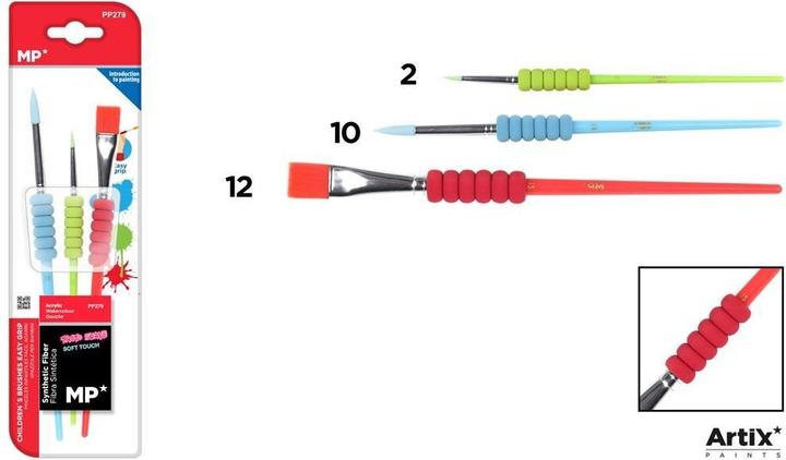 Produktbild Ravensburger Bunte Pinsel für Kinder, 3 Stk