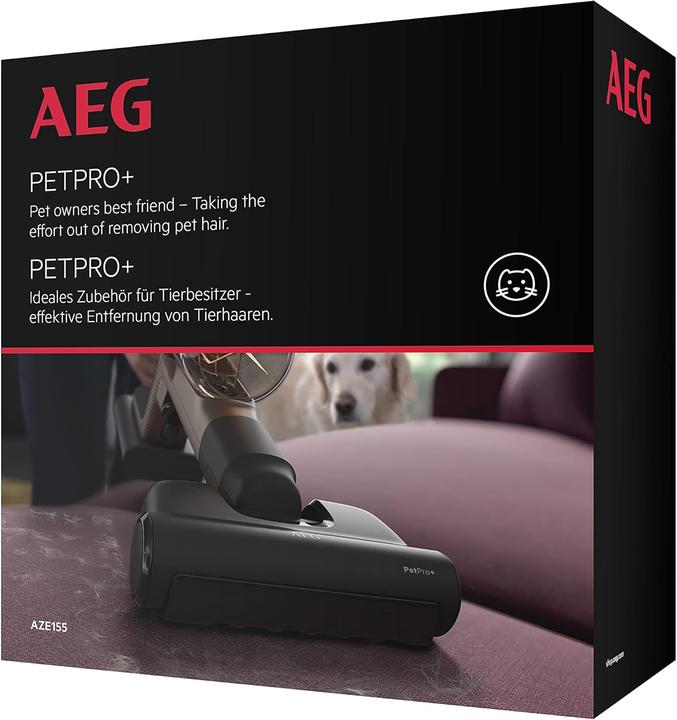 Actual product image AEG AZE155 PetPro+ Pet Hair Nozzle (Efficient pet hair removal from sofas and upholstery, for household