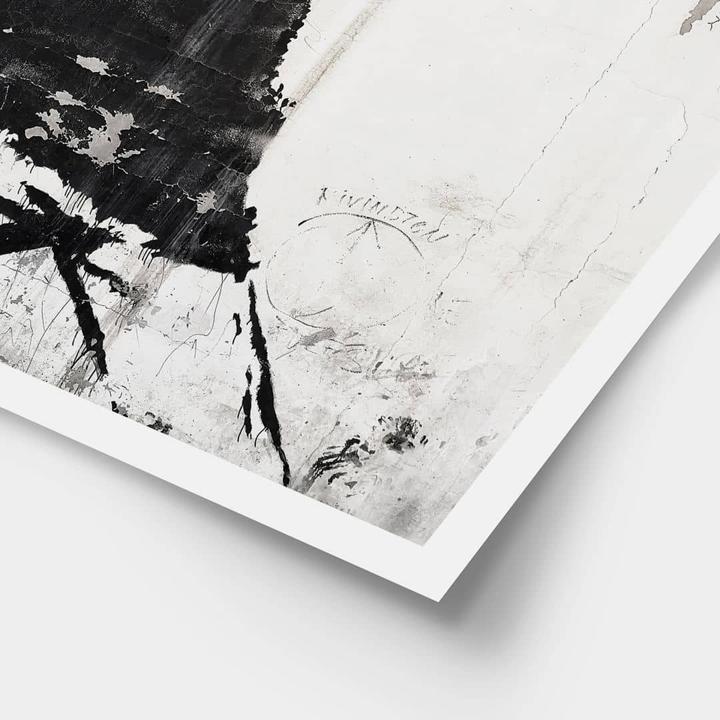 Actual product image Trenddeko Poster Banksy - The flower thrower 60 x 50 cm, paper (60 x 50 cm)