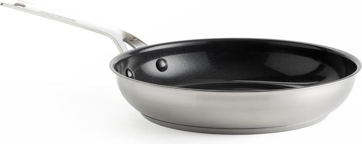 Produktbild KitchenAid Stahlpfanne mit Beschichtung 24 cm (Bratpfanne, Edelstahl)