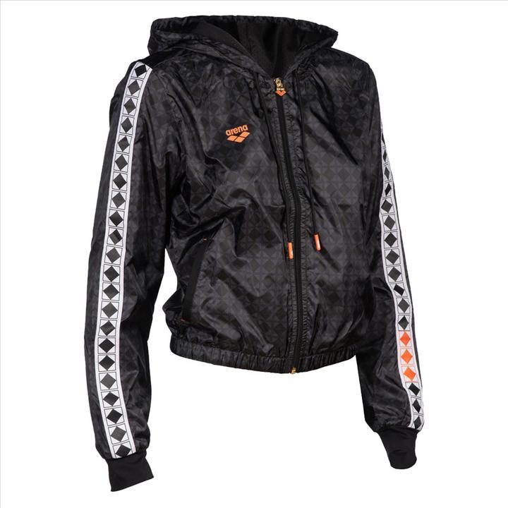 Arena W 50th Crop L/S Hooded Jacket