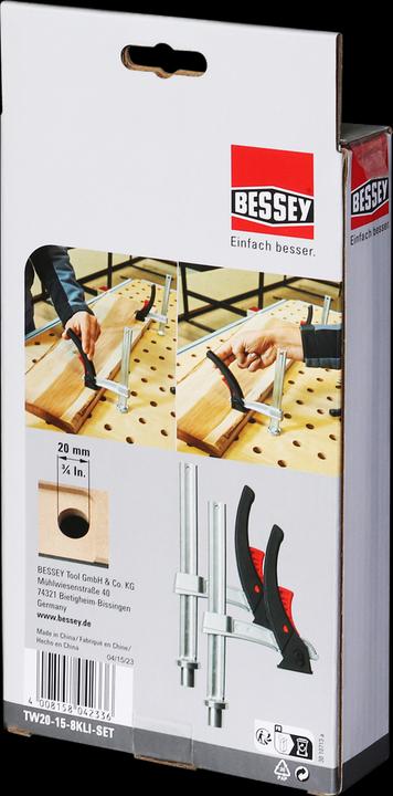 Produktbild Bessey Spannelement für Multifunktionstische (150 mm)
