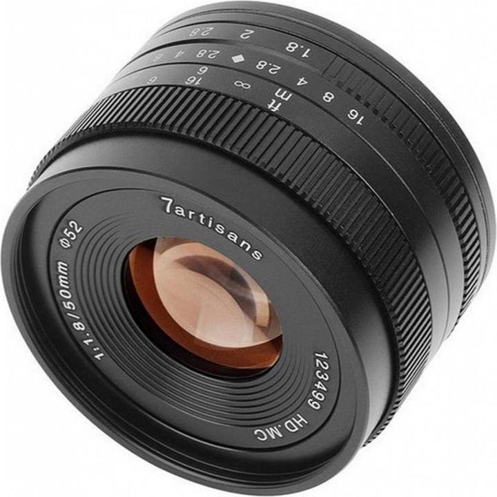 Produktbild 7artisans 50mm f/1.8 (Canon EF-M, APS-C / DX)
