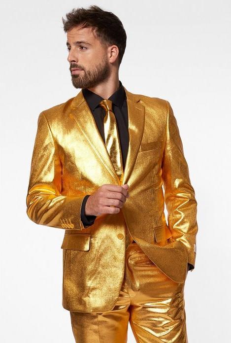 Actual product image OppoSuits Groovy gold (50)