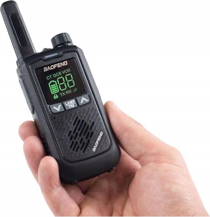 Actual product image Baofeng Walkie-Talkie BF-T17 Black (10 km)