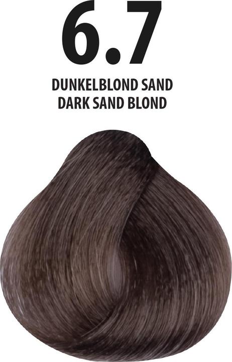 Actual product image FemMas 6.7) Hair Color Dark Blonde Sand 100ml (Dark blond sand)
