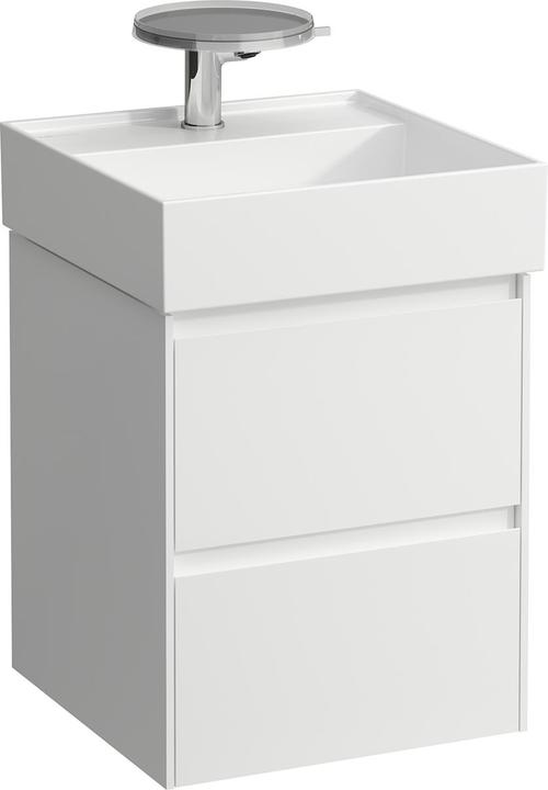 Image du produit Laufen Lani pour Kartell Meuble sous-vasque, 2 tiroirs, 435x450x515mm, système de rangement inclus