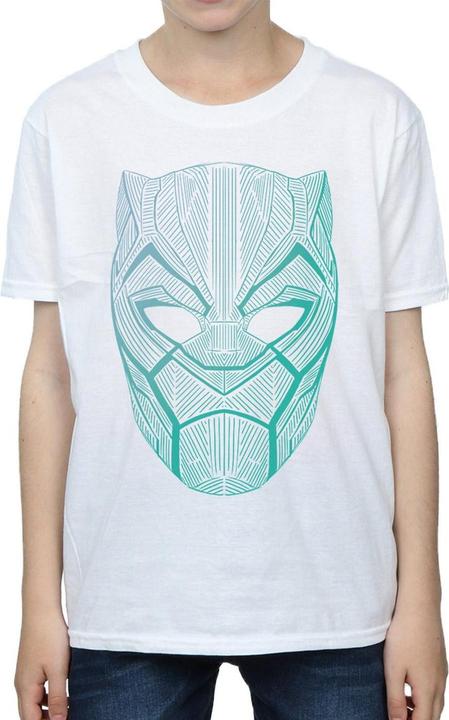 Image du produit Garçons - T-shirt Black Panther Tribal Mask (140, 146)