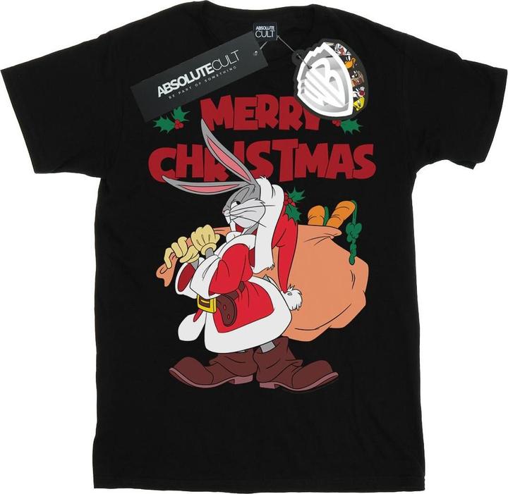 Image du produit Looney Tunes - T-shirt SANTA BUGS BUNNY - Femme (XL)