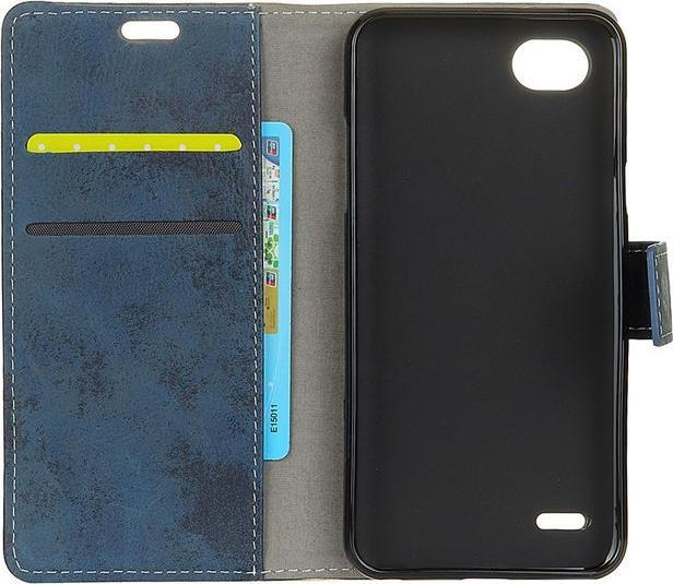 Actual product image MU Classic Vintage leather cover (LG Q6+, LG Q6)