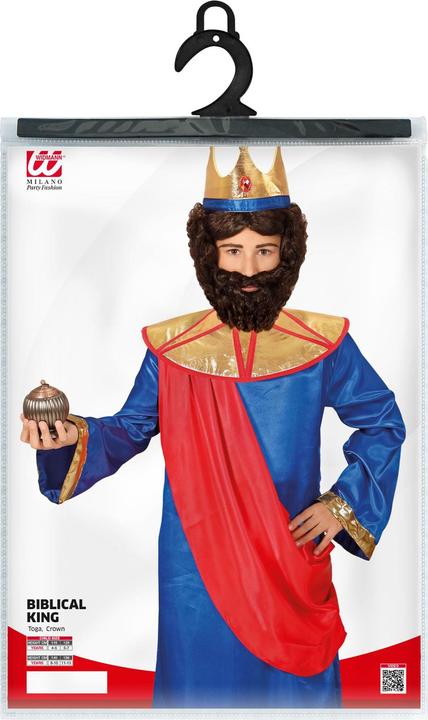 Immagine prodotto Widmann SANTO TRE RE - MELCHIOR (tunica, corona), 116 cm / 4-5 anni (4, 5)