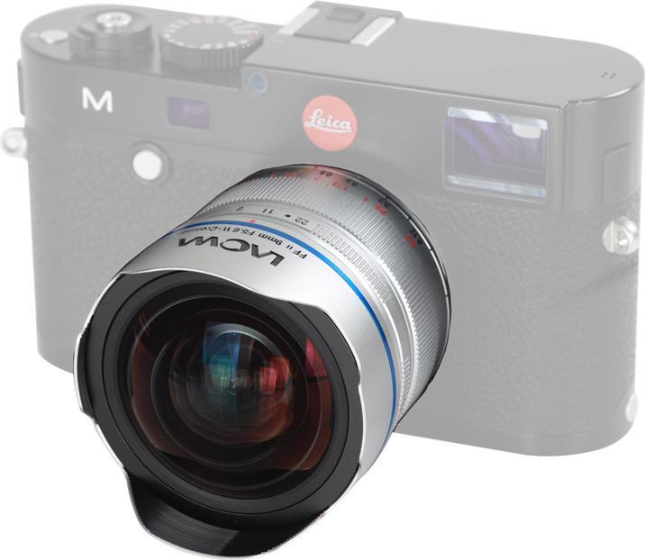 Produktbild Laowa 9mm 1:5.6 FF RL silber Leica M (Manual Focus) (Leica M, Vollformat)