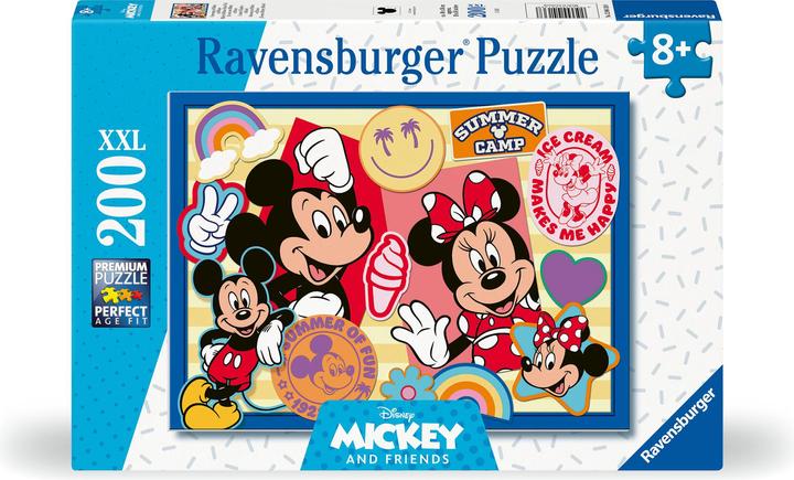 Immagine prodotto Ravensburger Puzzle per bambini - 12004136 In viaggio con Topolino e Minnie - puzzle per bambini dagli 8 anni in (200 pezzi)
