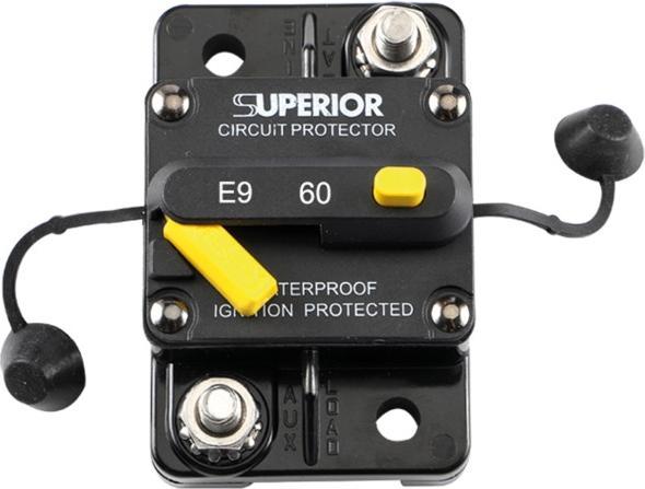 Actual product image Maurelma Automatic circuit breaker 60A waterproof (60 A)