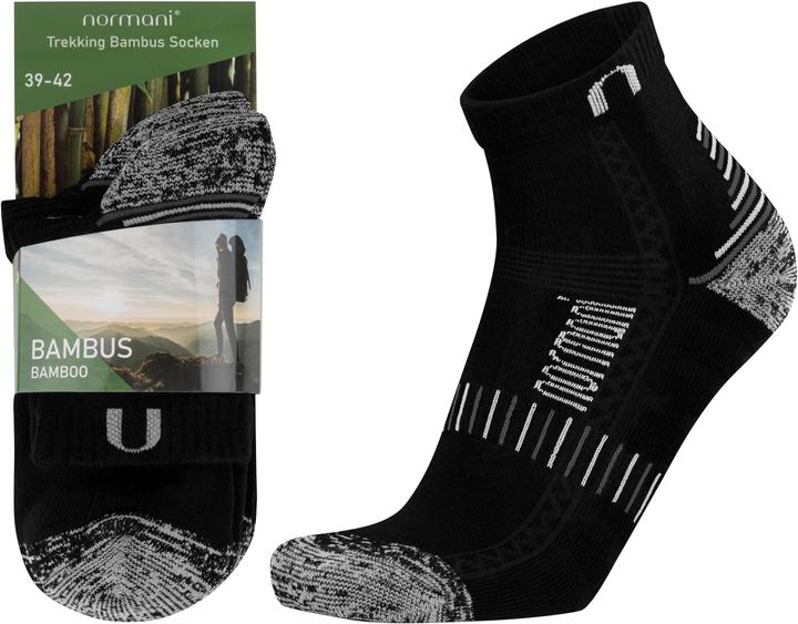 Normani 3 Bambus Funktion Kurzschaftsocken - 9389