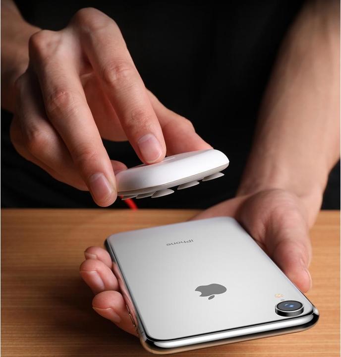 Actual product image Baseus Suction Cup Induction 2 A Charger" (BRA007059) (10 W)