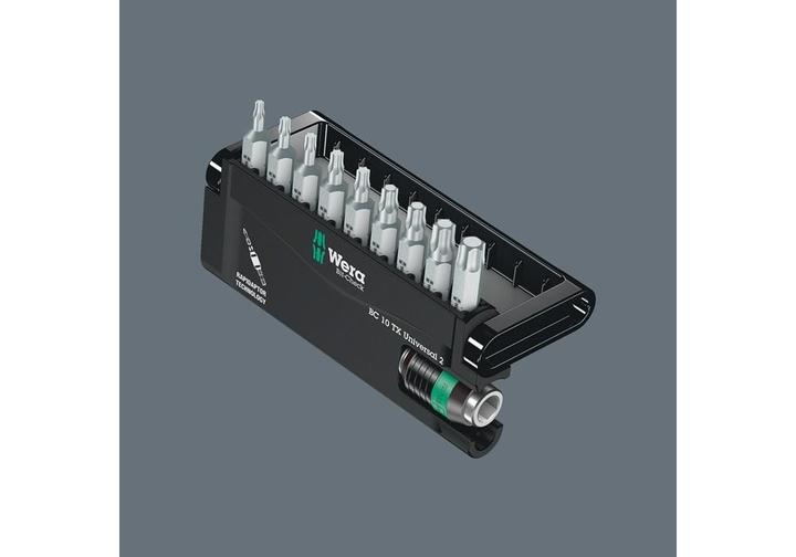 Productafbeelding Wera Bitset 10 stuks 8667-9/Z TORX (Zeskantbus TX M10, Zeskantbus TX M15, Zeskantbus TX M20, Zeskantbus TX M30, Zeskantbus TX M6, Zeskantbus TX M8, Zeskantbus TX M9, Zeskantbus TX M25, Zeskantbus TX M40)