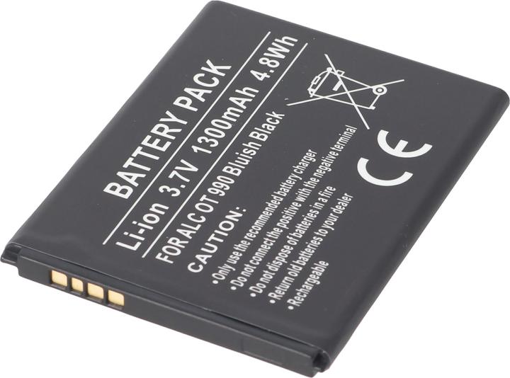 Alcatel Batterie One Touch 990 Noir bleuté, CA (Batterie, One Touch 990)
