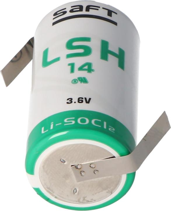 Produktbild Saft Batterie LSH14CNR mit Lötfahnen in Z-Form (1 Stk., Gerätespezifisch, 5500 mAh)