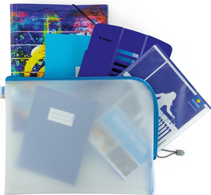 Image du produit Herma Pochette zippée A4