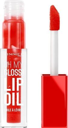Image du produit Rimmel London Oh My Gloss! Huile pour les lèvres (004 Rouge vif)