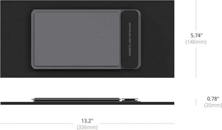 Actual product image Ipevo DOK DO-Cam-S, Scanner Pad, OCR, grey (UHD)