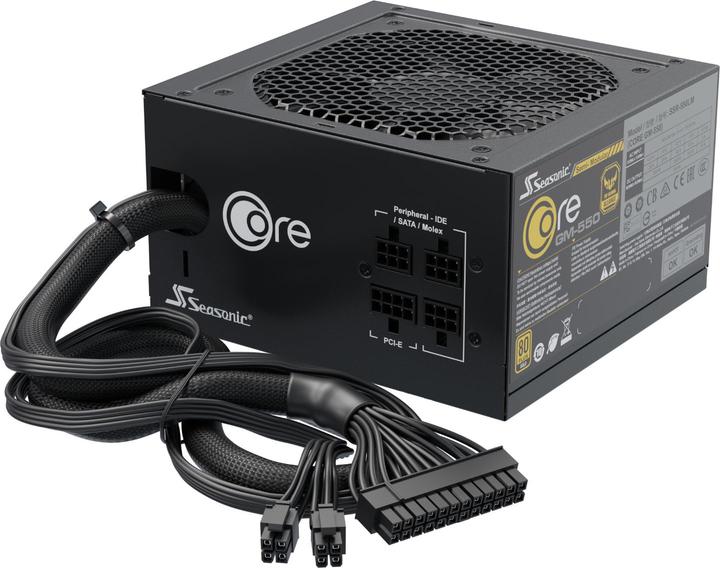 Actual product image Seasonic G12 GM-650 (650 W)