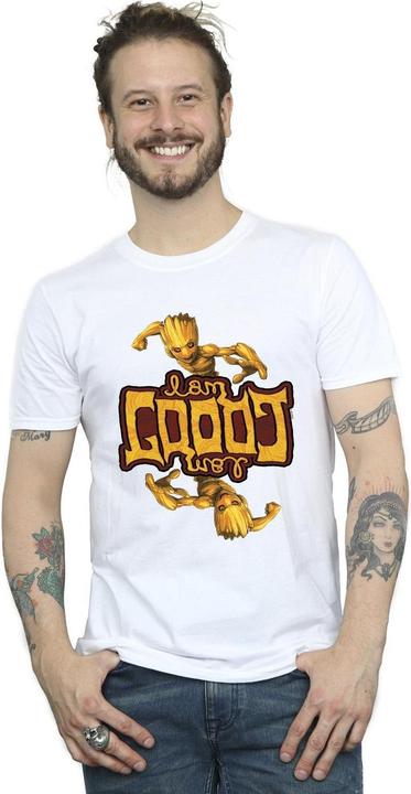 Produktbild Guardians Of The Galaxy Groot Inverted Grain TShirt (XXL)