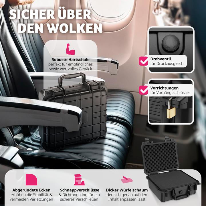 Image du produit tectake Coffret photo universel (Mallette photo, 8.90 l)