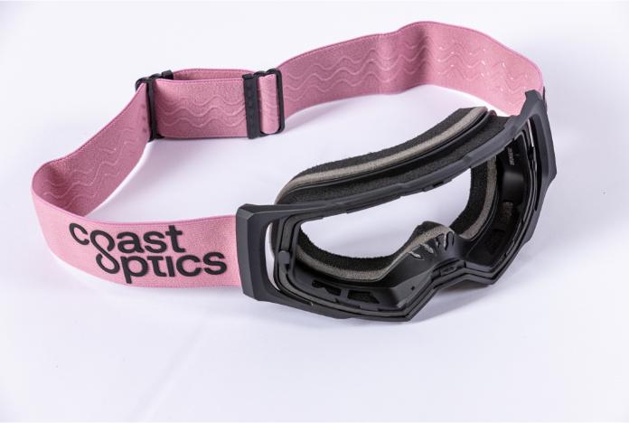 Immagine prodotto Coast Optics Occhiali Alta MTB Dusty Rose con lente trasparente (Rosa polverosa, Chiaro)
