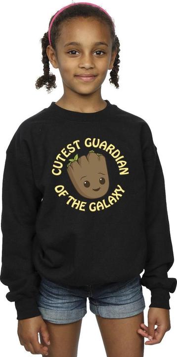 Actual product image Girls I Am Groot Cutest Guardian Sweatshirt (140, 146)