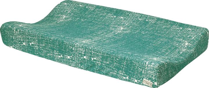 Produktbild Meyco Wickelauflagenbezug Fine lines emerald green (50 x 70 cm)