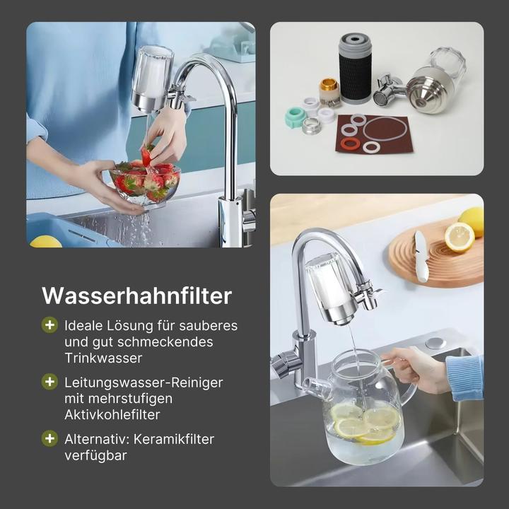 Actual product image Hermex Tap filter Tap water purifier Kitchen tap water filter