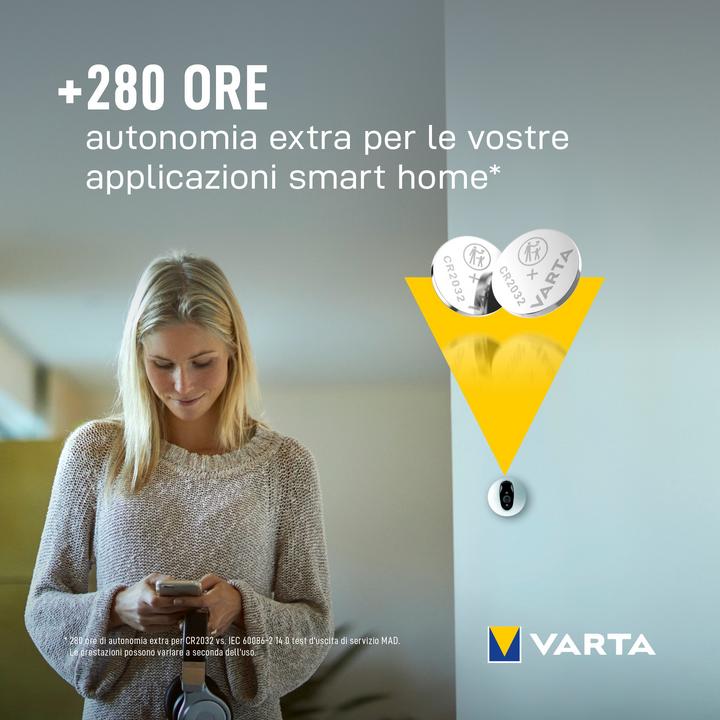 Produktbild Varta Cr2032 (1 Stk., CR2032, 220 mAh)