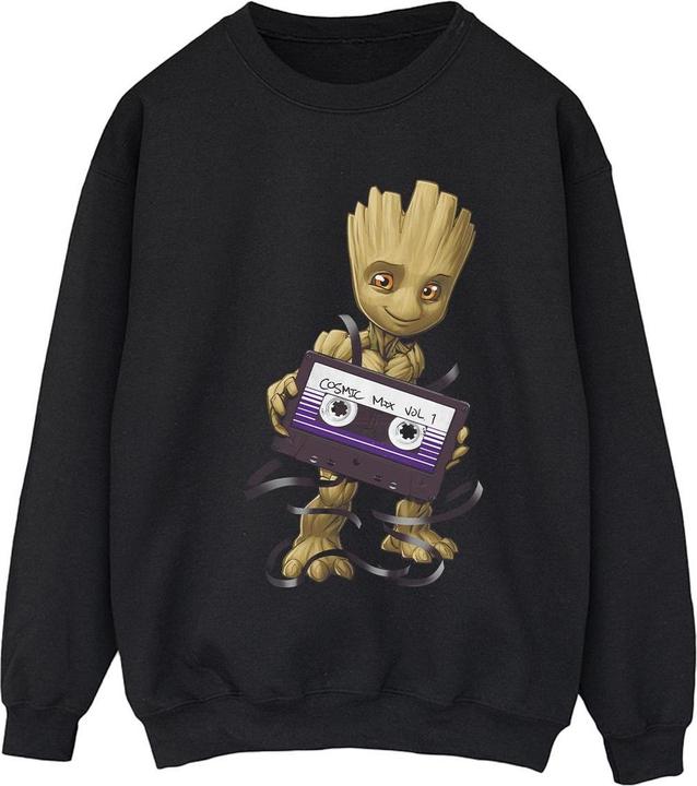Image du produit - Sweat GUARDIANS OF THE GALAXY GROOT COSMIC TAPE - Femme (L)