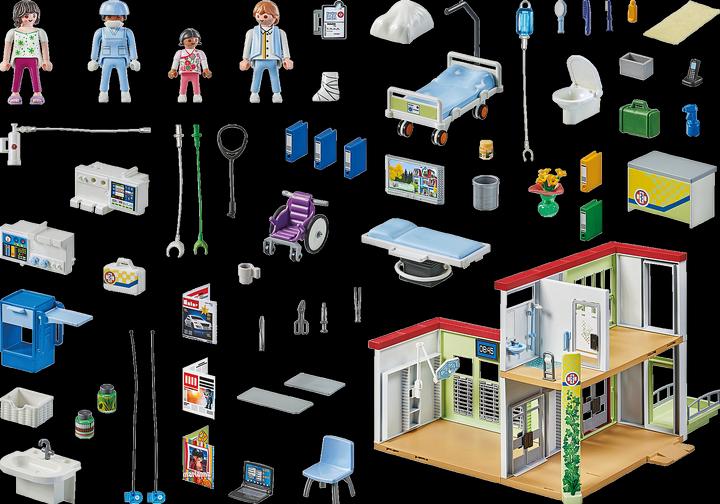 Productafbeelding Playmobil Modern ziekenhuis (71615, Playmobil Actie Helden)