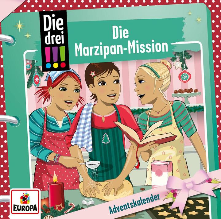 Actual product image The three DREI AUSRUFEZEICHEN Advent calendars - The marzipan mission