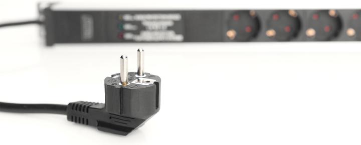 Produktbild Digitus 1U PDU 2m supply CEE 7//7