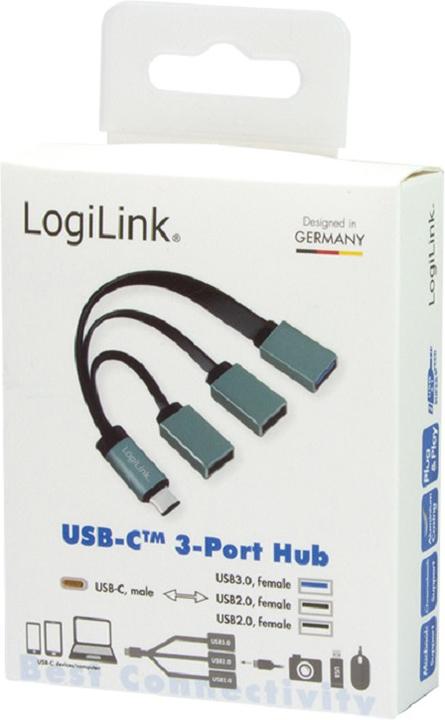 Produktbild LogiLink UA0315 (USB-C, 3 Ports)