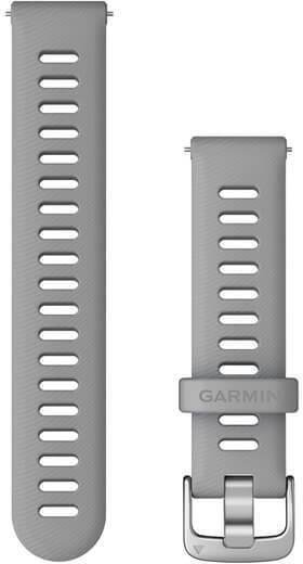 Immagine prodotto Garmin Accy, fascia di ricambio, Forerunner 255S, Powder Pilkas (18 mm, Silicone, Forerunner 255S)