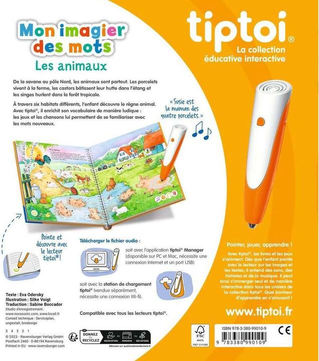 Produktbild tiptoi Le petit monde des animaux (Französisch)