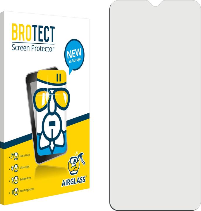Actual product image BROTECT AirGlass bulletproof glass film (1 Piece, Infinix Hot 11)