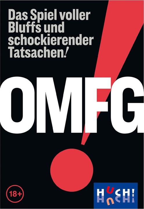 Produktbild 882042 - OMFG - Kartenspiel, für 3-8 Spieler, ab 18 Jahren (DE-Ausgabe) (Deutsch)