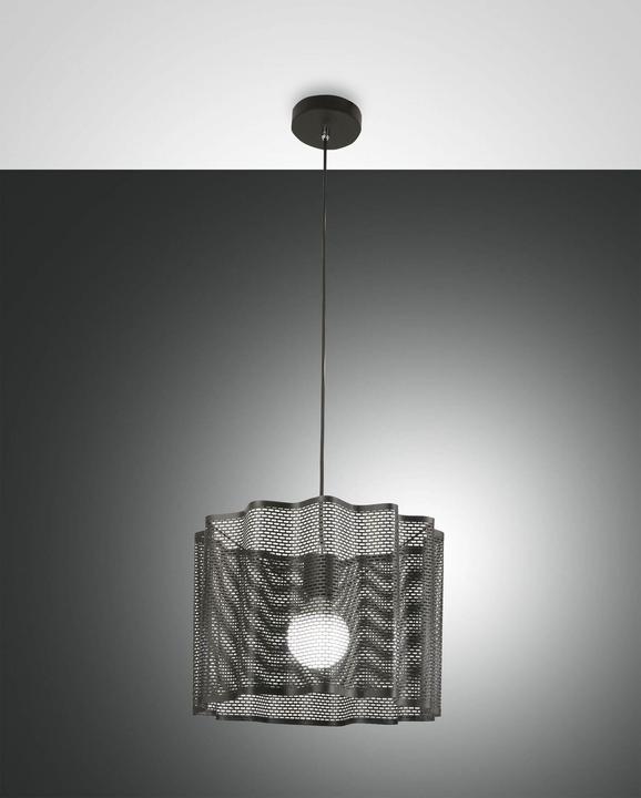 Immagine prodotto Fabas Luce Lampada a sospensione Glicine E27 Ø400mm nero (E27)